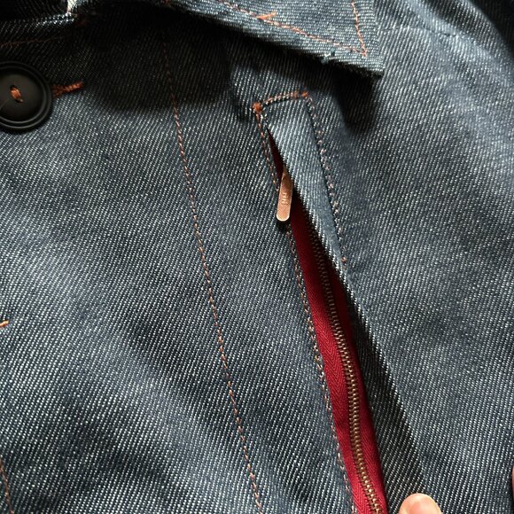 Vintage Style Reproduction Kee Denim Chore Jacket Barn Coat - Picture 4 of 11